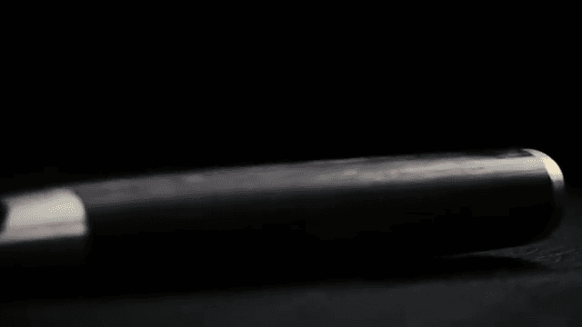 Sharp Knife Cuts Meat Perfectly